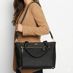 TUMI Travel Computer 13” Tote  Black NWT